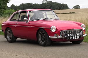 Classic MGB GT Has An Unlikely Engine Swap But It's Not Electric