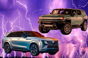 Full-Size Electric SUV Fight: Cadillac Escalade IQ Vs. GMC Hummer SUV