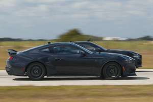 Ford Mustang Drag Race: Dark Horse Vs. S650 GT Vs. Shelby GT350R